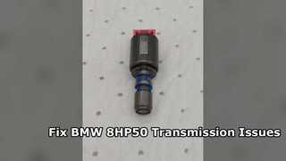 Résoudre les problèmes de transmission BMW 8HP50 Kit solénoïde 9 pièces