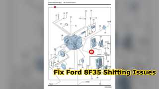 Réparation du corps de la vanne de transmission Ford 8F35, correction des changements de vitesse difficiles