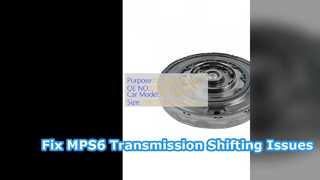 Résoudre les problèmes de transmission MPS6 6DCT450 Embrayage reconditionné