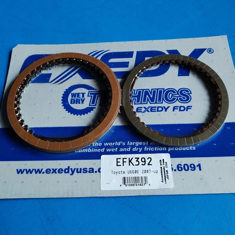 Kit de réparation de transmission par friction U660E U660F pour Toyota/Lexus Camry ES350 RX350