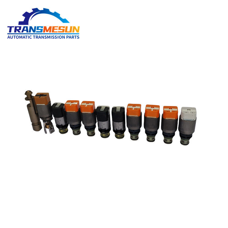 Transmesun Transmission automatique 9HP-48 Kit de réparation de soupape solénoïde 10 Ensembles de soupape solénoïde individuels Pour Land Rover Range Rover Evoque
