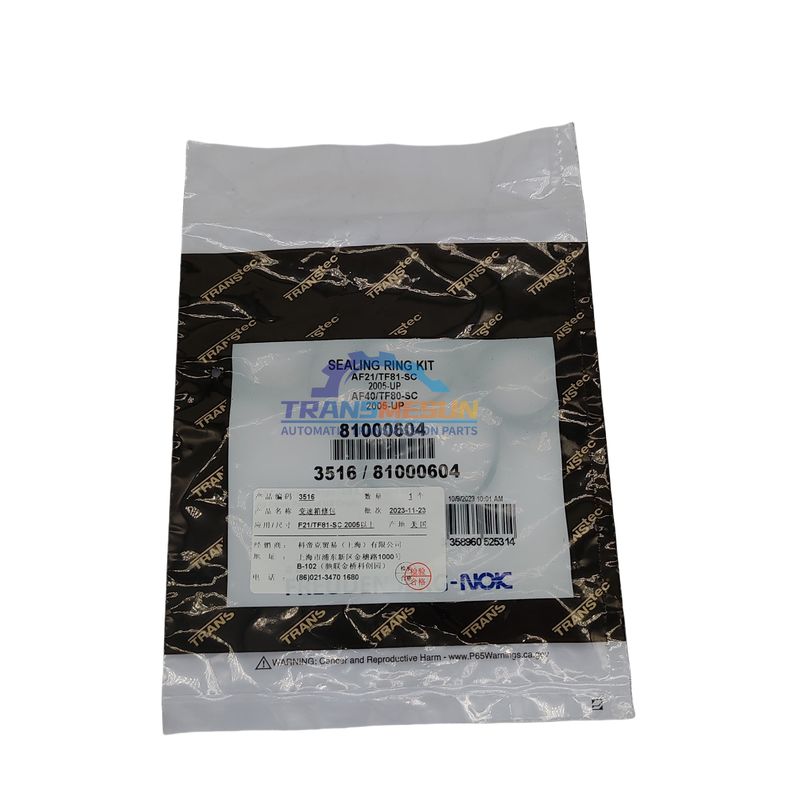 Transmesun tout nouveau groupe de transmission automatique TF-80SC AF40 Kit d'anneau d'étanchéité Kit de réparation de boîte de vitesses 81000604 pour Buick