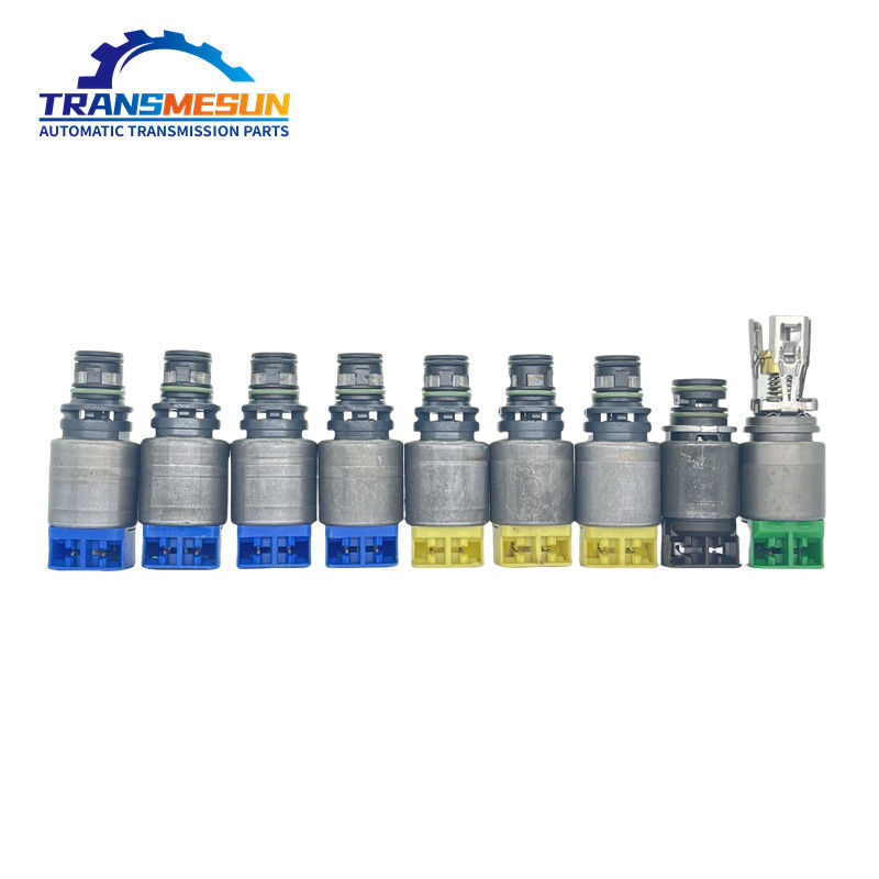 La transmission automatique Transmesun est livrée en ensemble de 9 kits de réparation de soupapes électromagnétiques 8HP-50 pour BMW Série 3 F30 de l'OE. 0501221287