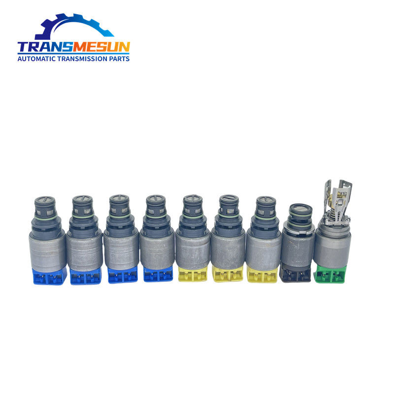 La transmission automatique Transmesun est livrée en ensemble de 9 kits de réparation de soupapes électromagnétiques 8HP-50 pour BMW Série 3 F30 de l'OE. 0501221287