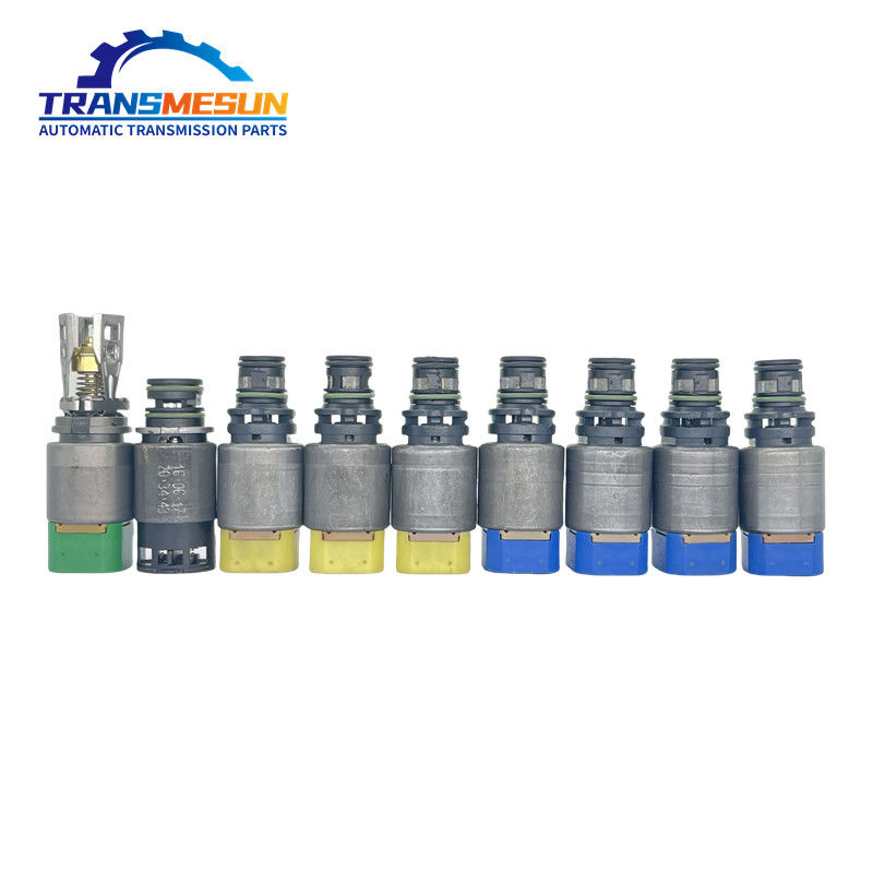 La transmission automatique Transmesun est livrée en ensemble de 9 kits de réparation de soupapes électromagnétiques 8HP-50 pour BMW Série 3 F30 de l'OE. 0501221287